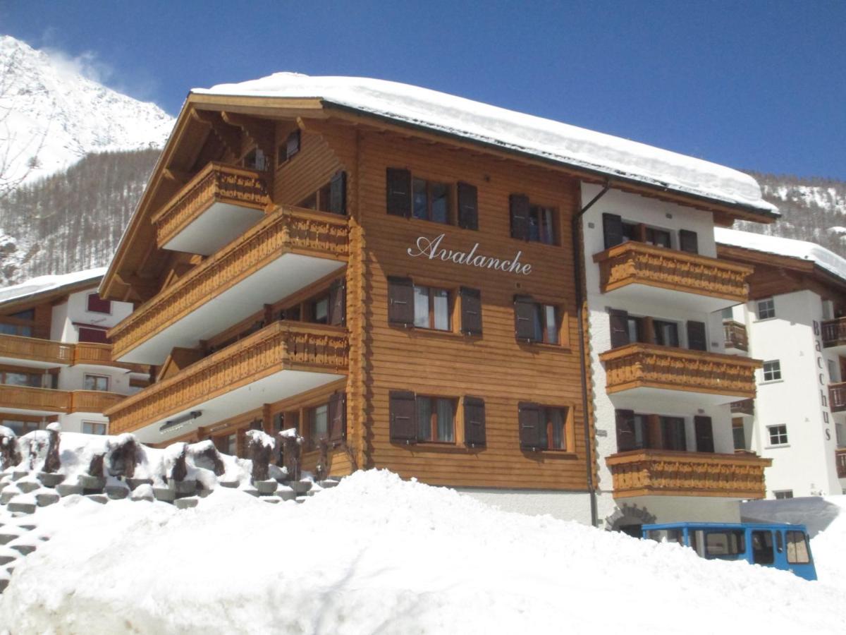 Haus Avalanche Daire Saas Fee Dış mekan fotoğraf