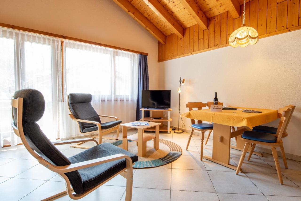 Haus Avalanche Daire Saas Fee Oda fotoğraf