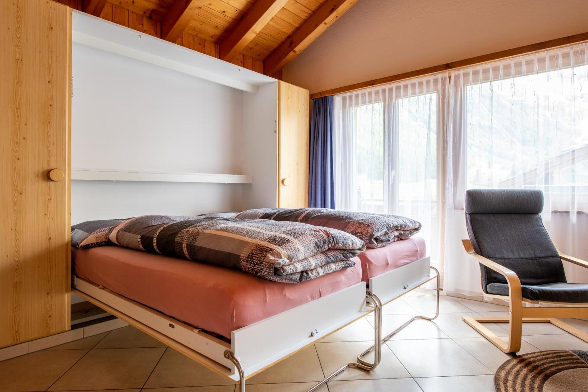 Haus Avalanche Daire Saas Fee Oda fotoğraf